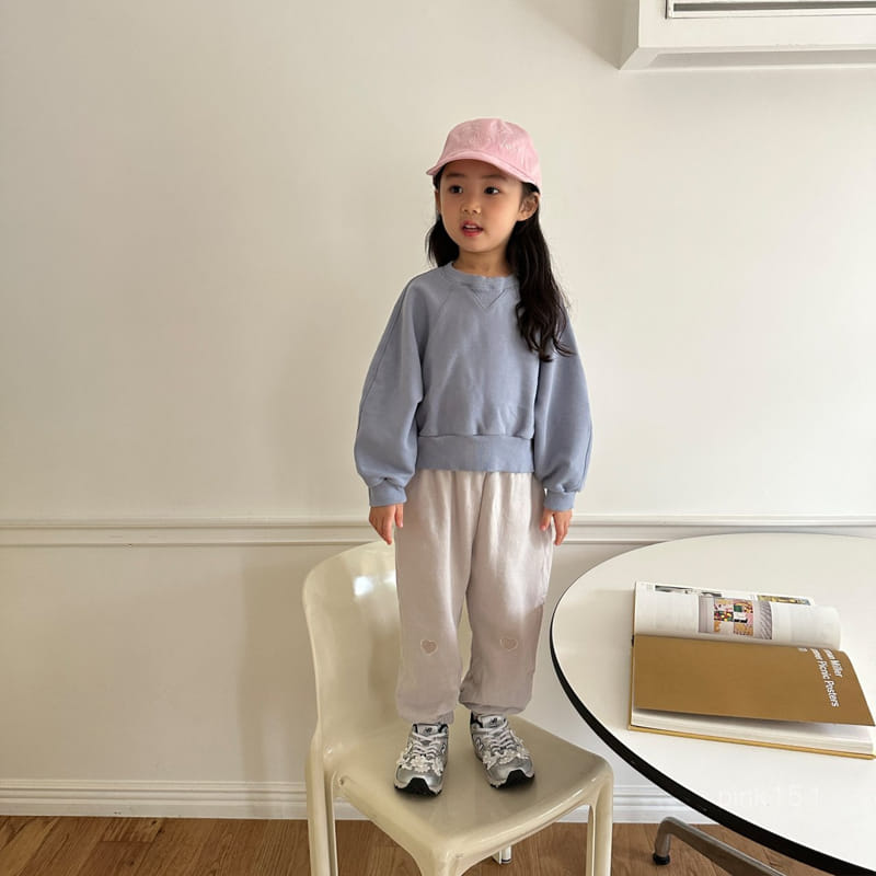 Pink151 - Korean Children Fashion - #childrensboutique - Crop Raglun Sweatshirt - 4