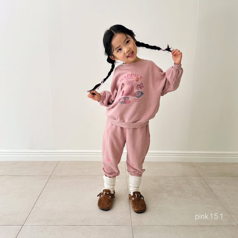 Pink151 - Korean Children Fashion - #discoveringself - Happy Teddy Sweatshirt with Mom - 7