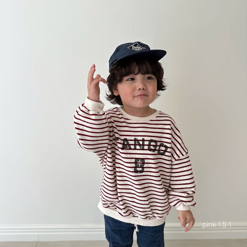 Pink151 - Korean Children Fashion - #discoveringself - Stripes Tango Sweatshirt - 12