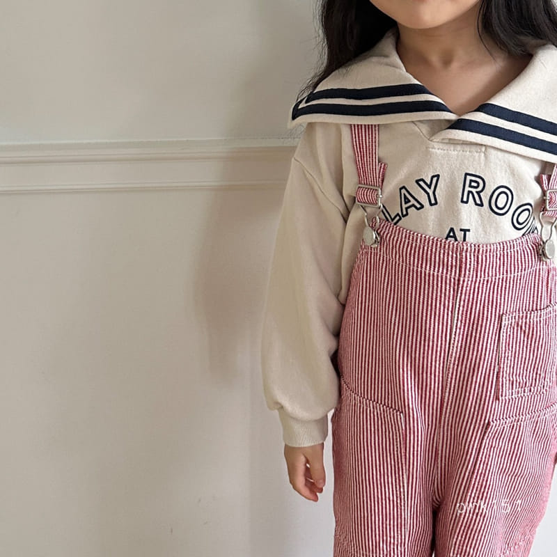 Pink151 - Korean Children Fashion - #discoveringself - Sailor Crop Sweatshirt - 9