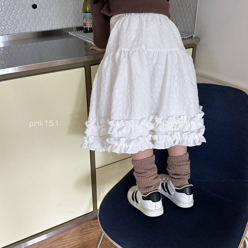 Pink151 - Korean Children Fashion - #kidsshorts - Ribbon Frill Skirt - 10