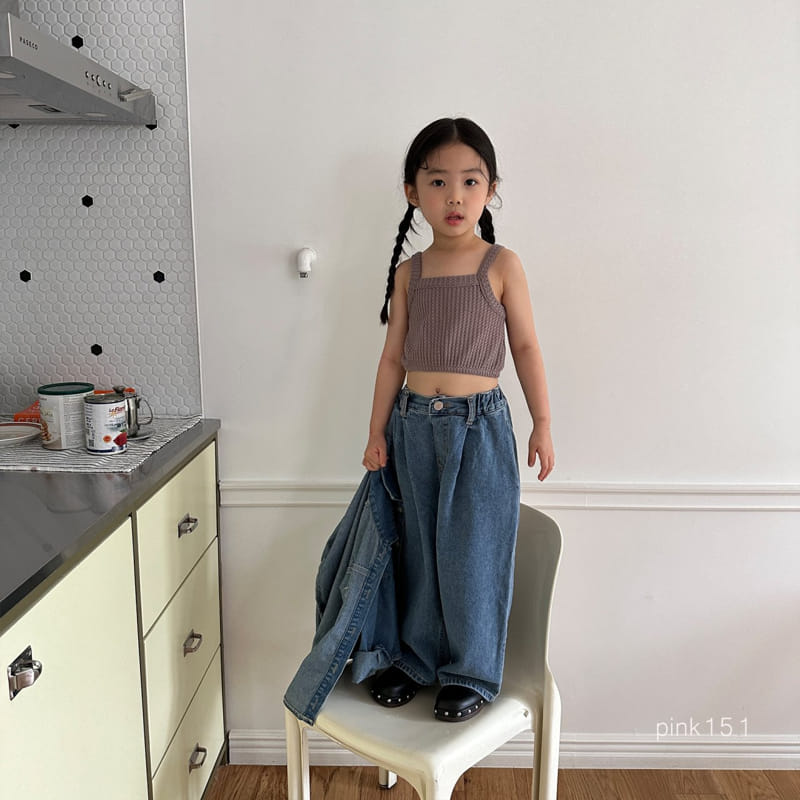 Pink151 - Korean Children Fashion - #kidsshorts - Egg Wrinkle Jeans - 2