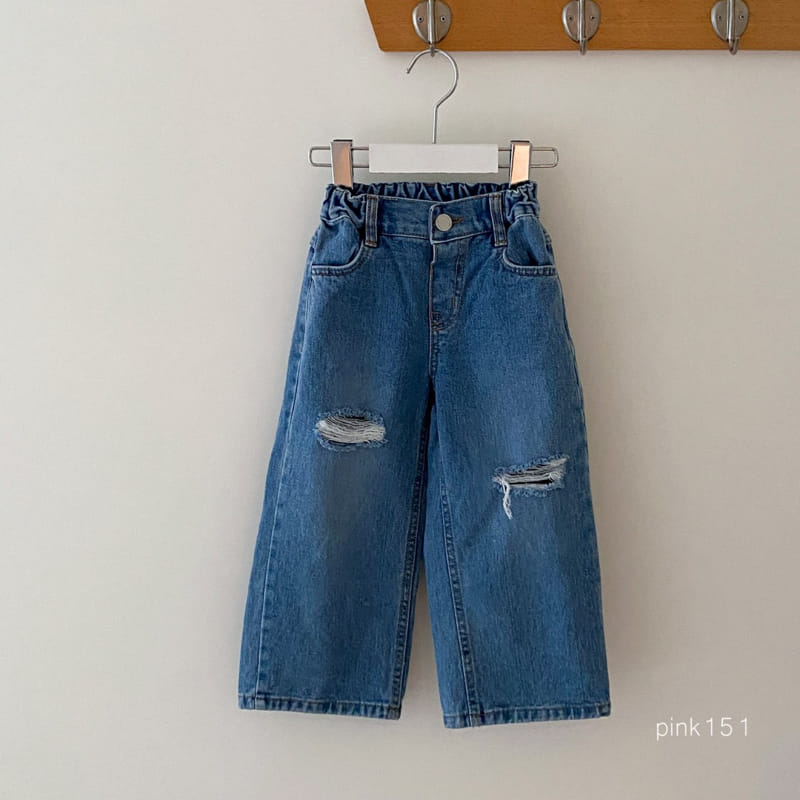 Pink151 - Korean Children Fashion - #kidsshorts - Brush Jeans