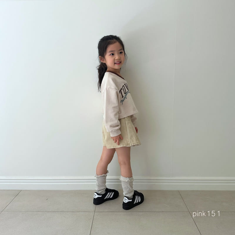 Pink151 - Korean Children Fashion - #kidsstore - Two Word Crop Tee - 9