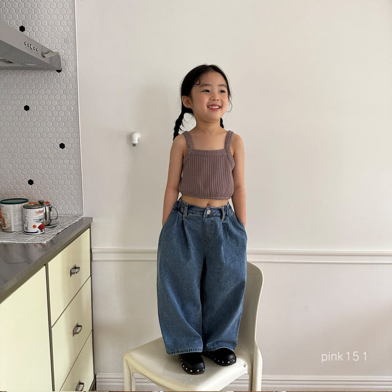 Pink151 - Korean Children Fashion - #kidsstore - Egg Wrinkle Jeans - 3