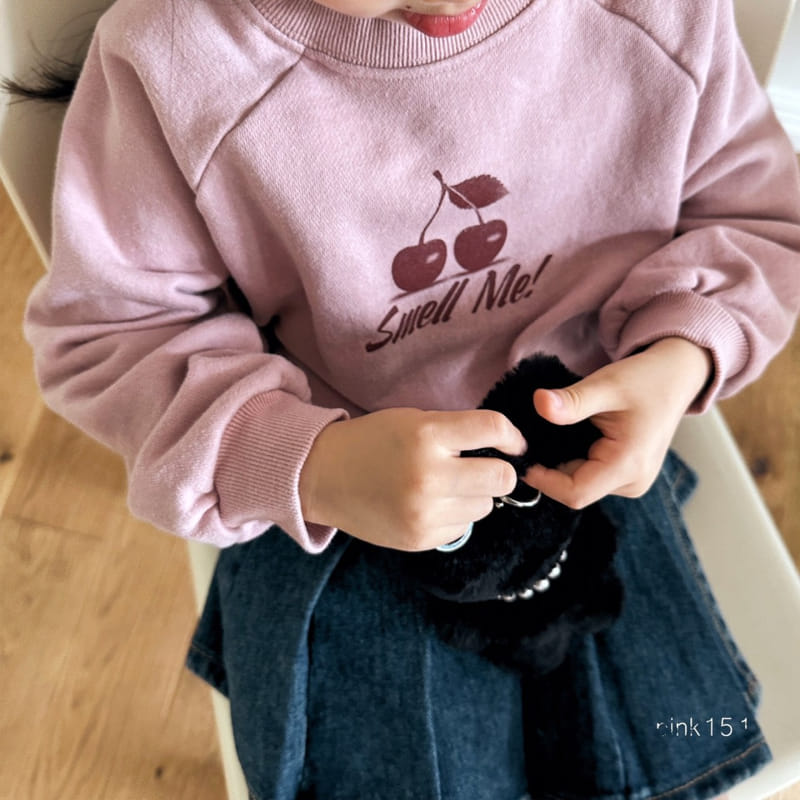 Pink151 - Korean Children Fashion - #littlefashionista - Cherry Cik Raglan Sweatshirt - 10