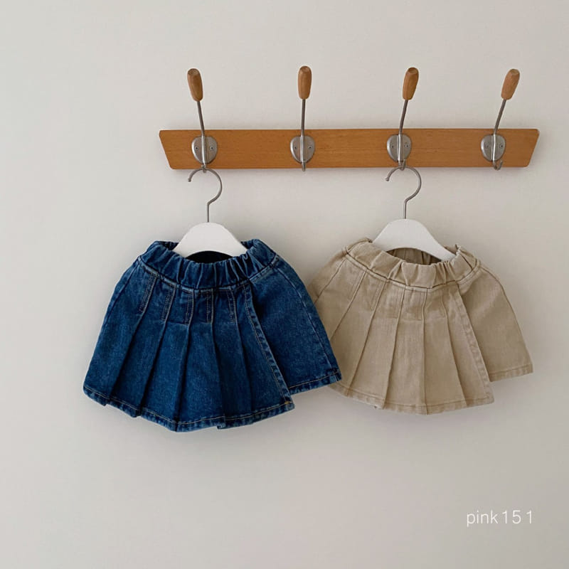Pink151 - Korean Children Fashion - #littlefashionista - Wrinkle Wrap Skirt