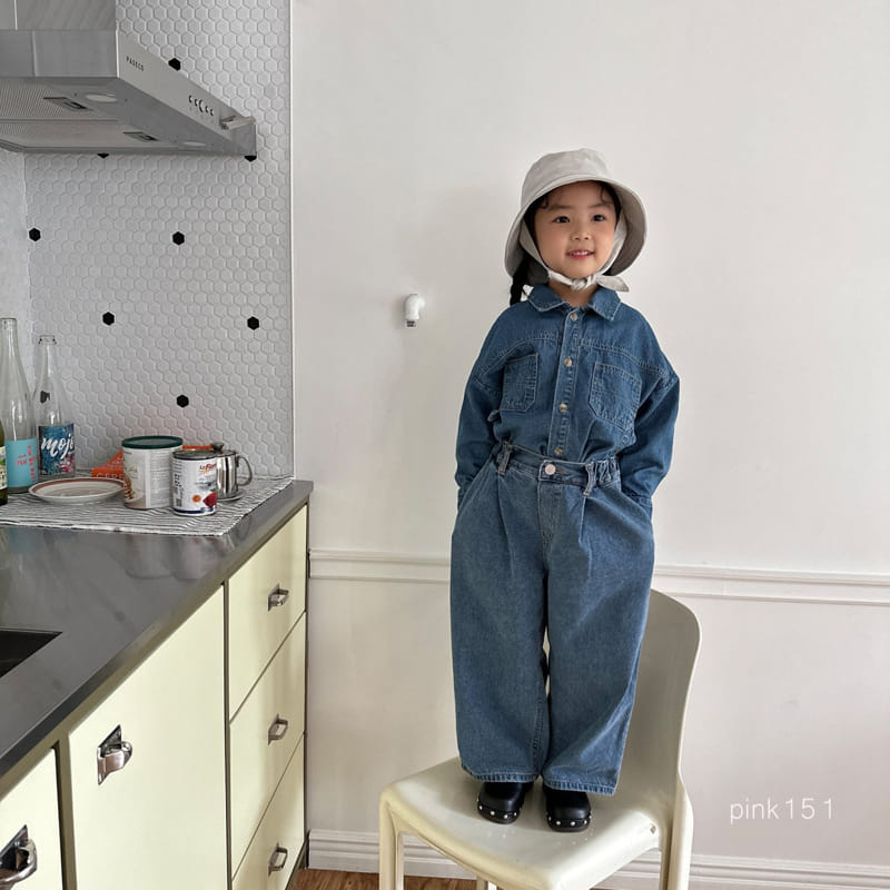 Pink151 - Korean Children Fashion - #littlefashionista - Egg Wrinkle Jeans - 6
