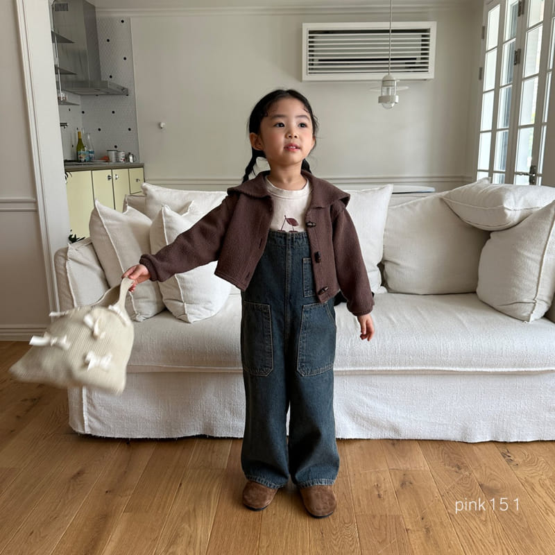 Pink151 - Korean Children Fashion - #magicofchildhood - Vinage Overalls Denim - 8