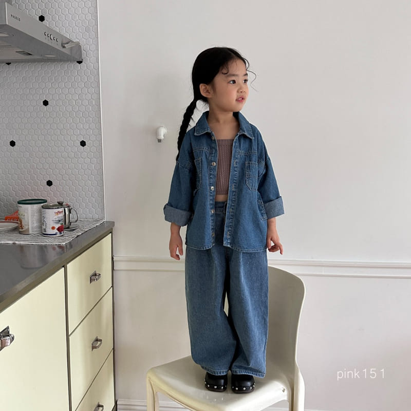 Pink151 - Korean Children Fashion - #magicofchildhood - Egg Wrinkle Jeans - 7