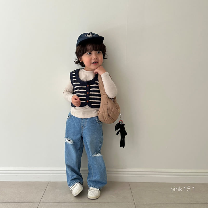 Pink151 - Korean Children Fashion - #magicofchildhood - Brush Jeans - 6