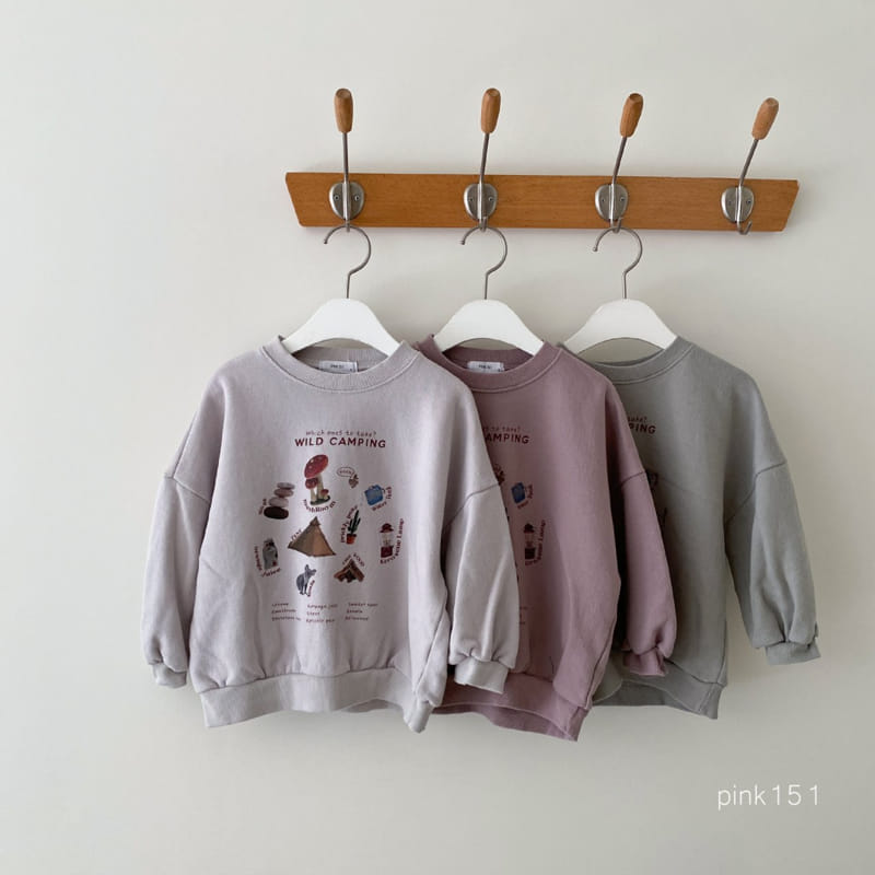 Pink151 - Korean Children Fashion - #prettylittlegirls - Wild Camping Sweatshirt with Mom
