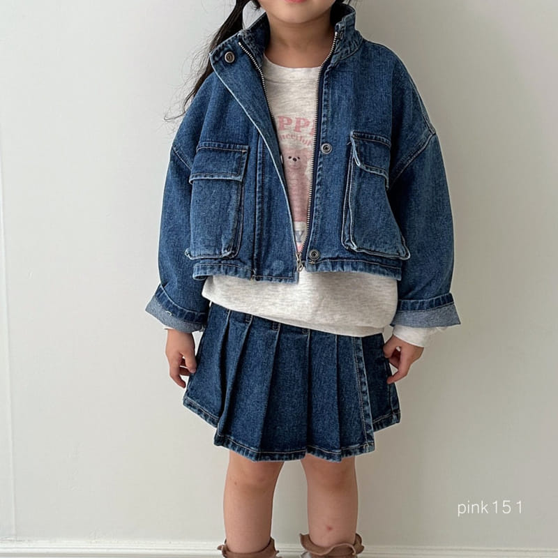 Pink151 - Korean Children Fashion - #minifashionista - Wrinkle Wrap Skirt - 4