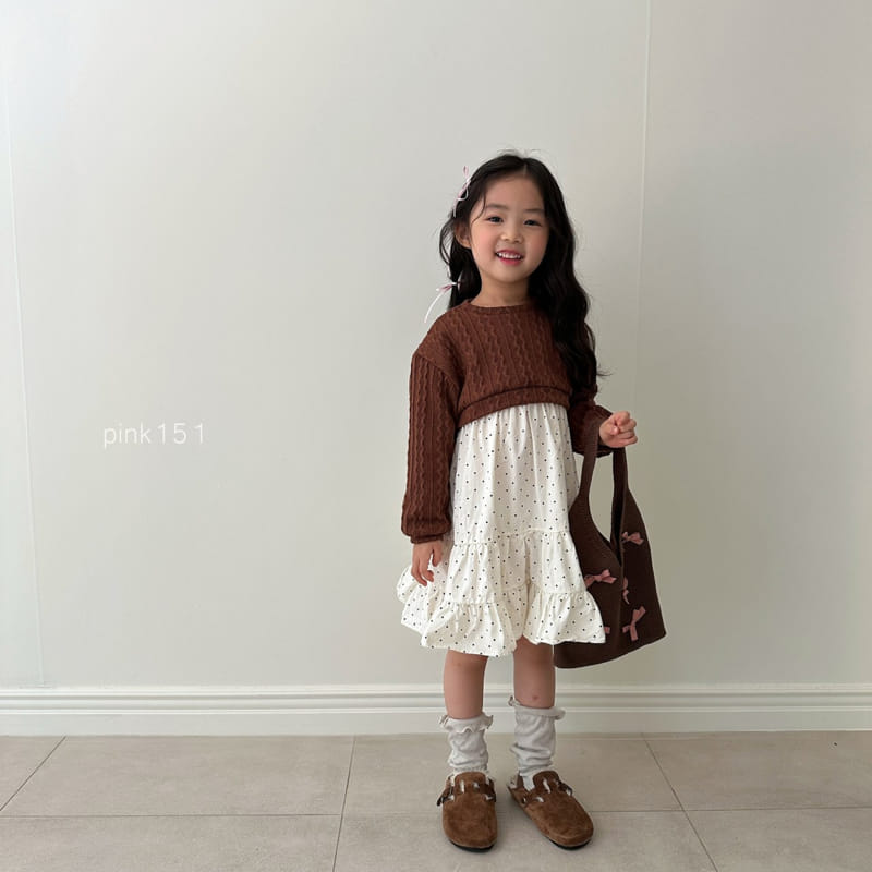 Pink151 - Korean Children Fashion - #prettylittlegirls - Susu Dot One-piece - 2