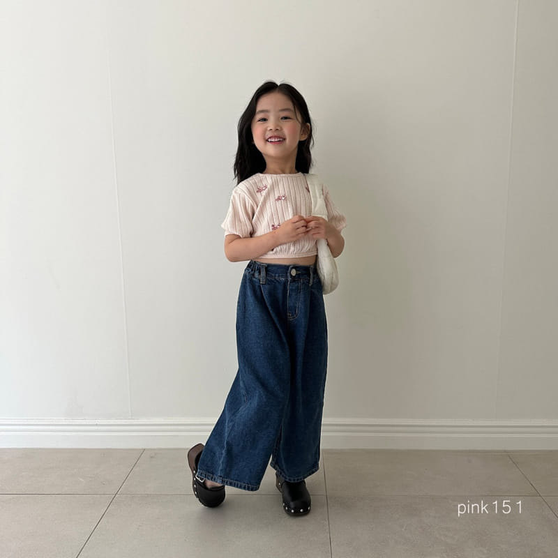 Pink151 - Korean Children Fashion - #todddlerfashion - Egg Wrinkle Jeans - 10
