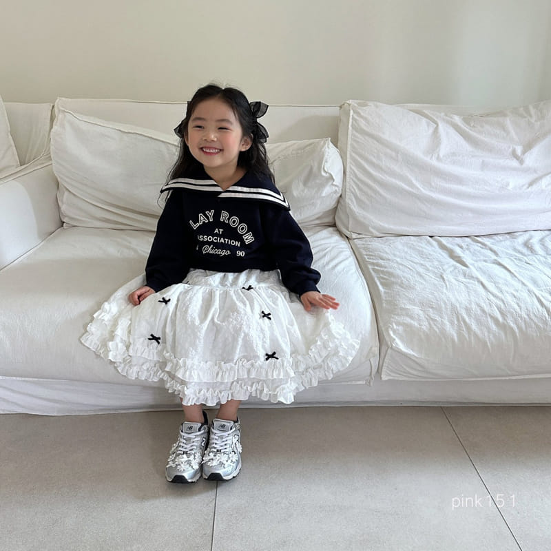 Pink151 - Korean Children Fashion - #todddlerfashion - Sailor Crop Sweatshirt - 4