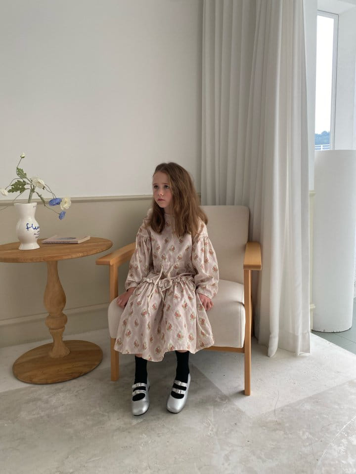Plan B Atelier - Korean Children Fashion - #childrensboutique - Rose One-piece - 11