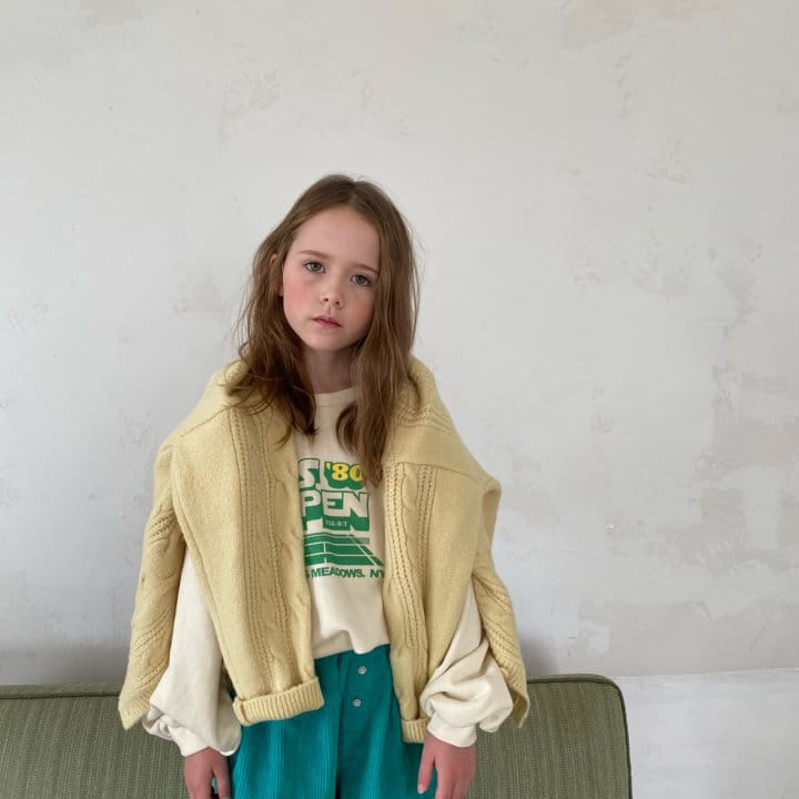 Plan B Atelier - Korean Children Fashion - #littlefashionista - 80 Open Sweatshirt