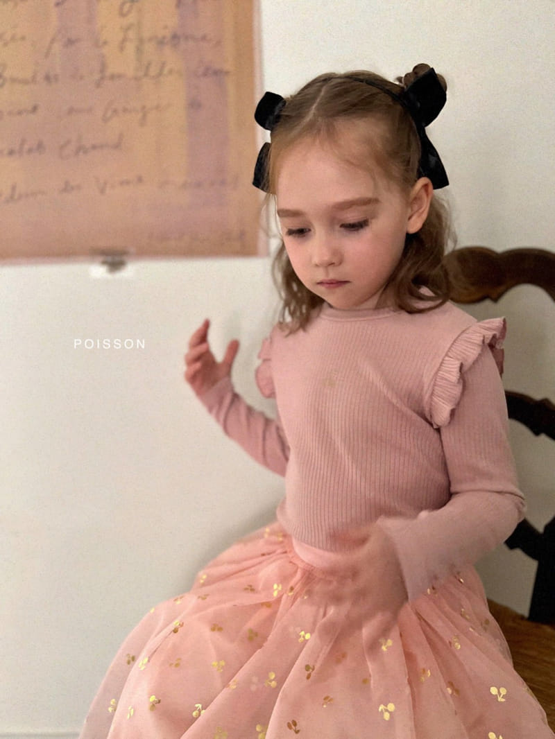 Poisson - Korean Children Fashion - #childofig - Beang Frill Tee - 6