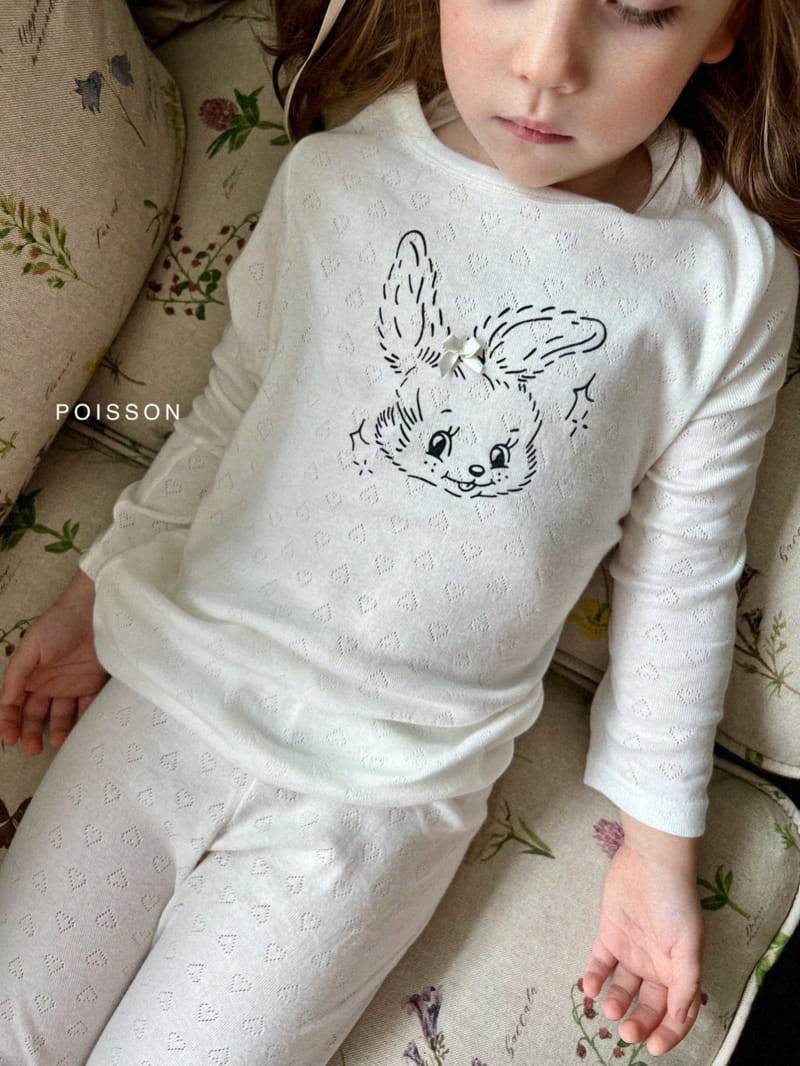 Poisson - Korean Children Fashion - #childrensboutique - Ribbon Eyelet Easywear - 2