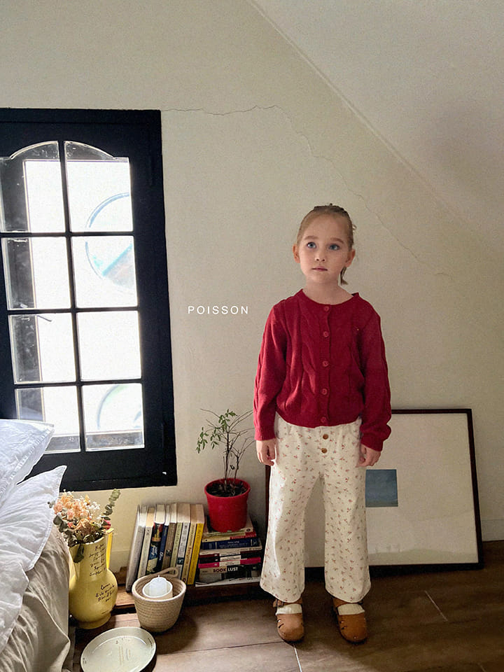 Poisson - Korean Children Fashion - #designkidswear - Yello Flower Pants - 11