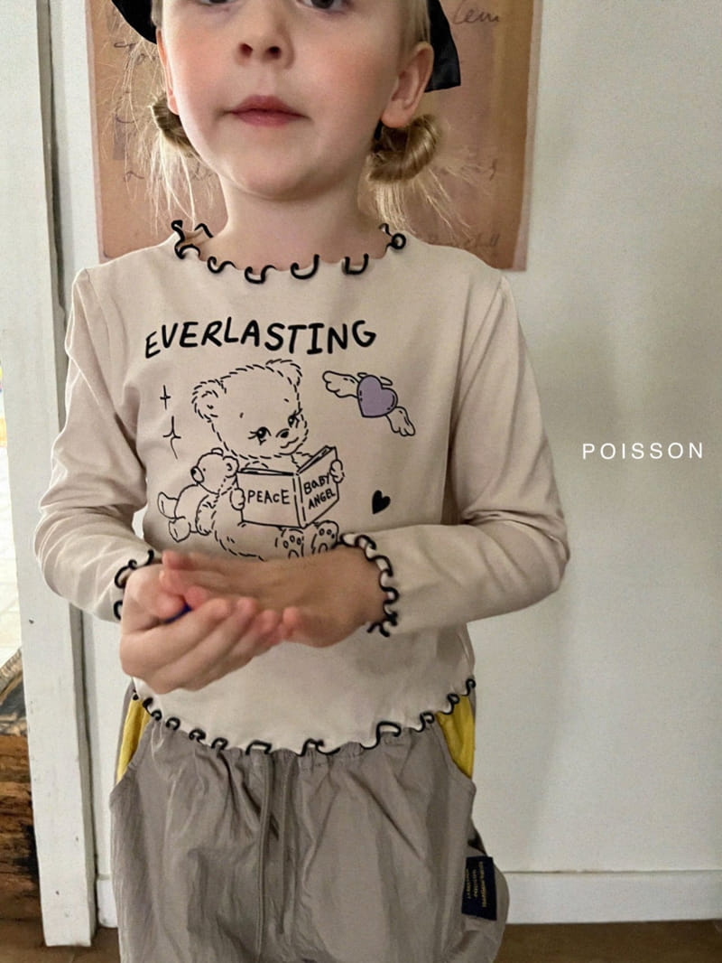 Poisson - Korean Children Fashion - #discoveringself - Angel Bear Crop Tee - 11