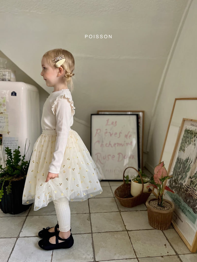 Poisson - Korean Children Fashion - #discoveringself - Beang Frill Tee - 9
