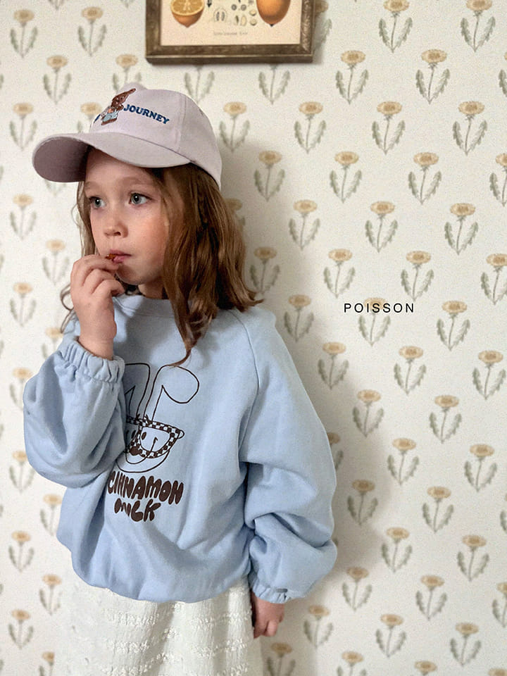 Poisson - Korean Children Fashion - #kidsshorts - Cinamon Sweatshirt - 12