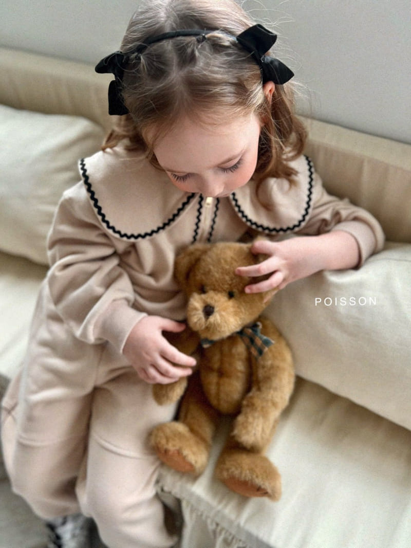Poisson - Korean Children Fashion - #kidsstore - Big Collar Set UP - 6