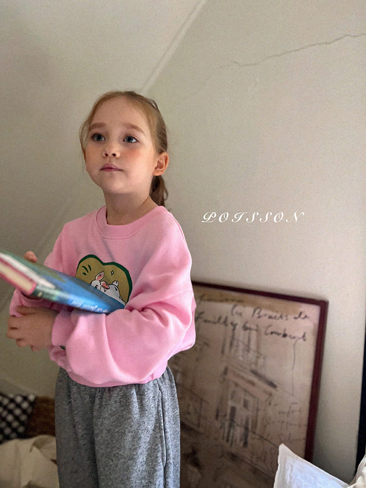 Poisson - Korean Children Fashion - #kidsstore - Nice Rabbit Sweatshirt - 10
