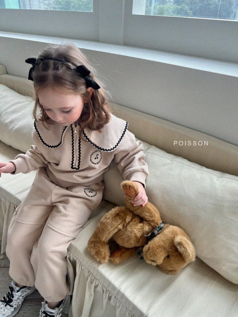 Poisson - Korean Children Fashion - #kidzfashiontrend - Big Collar Set UP - 7