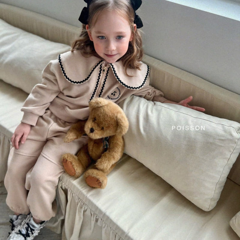 Poisson - Korean Children Fashion - #littlefashionista - Big Collar Set UP - 9