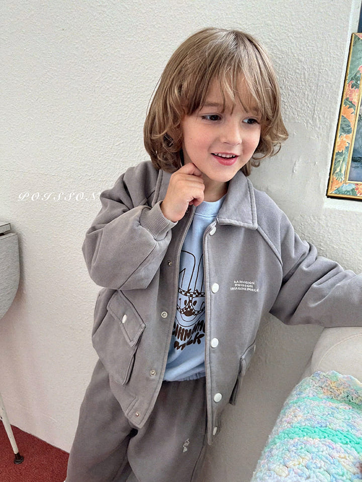 Poisson - Korean Children Fashion - #littlefashionista - Cinamon Sweatshirt - 2