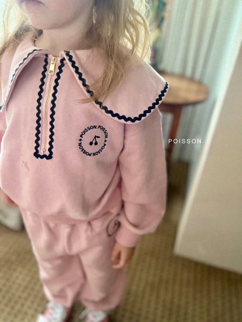 Poisson - Korean Children Fashion - #minifashionista - Big Collar Set UP - 11