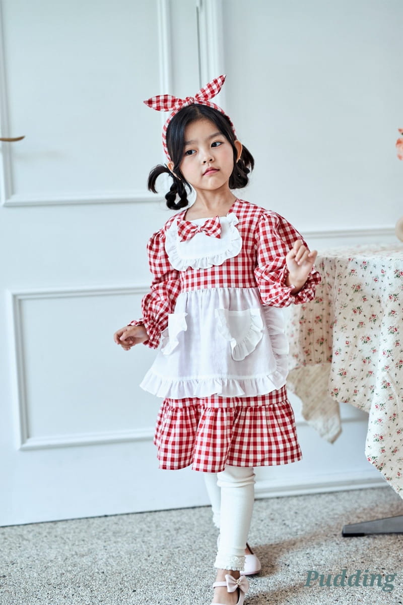 Pudding - Korean Children Fashion - #childrensboutique - Apron One-piece - 2