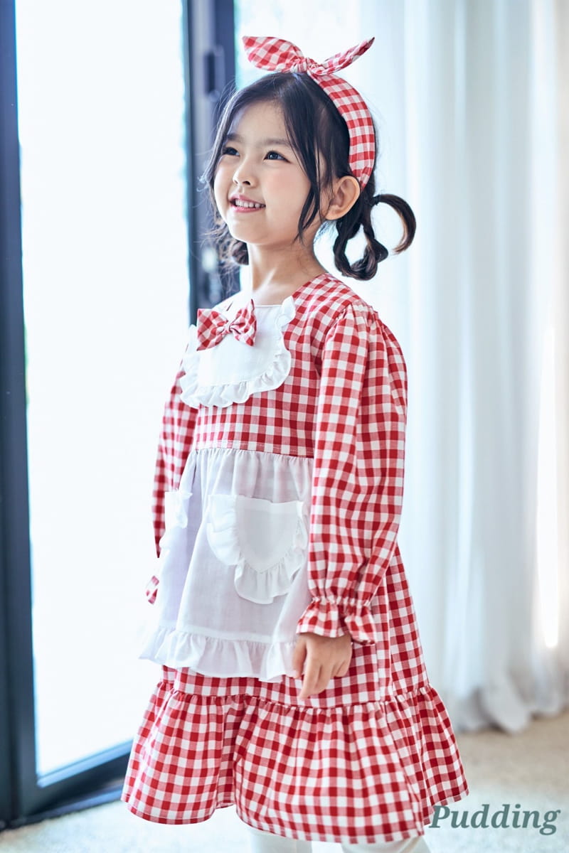 Pudding - Korean Children Fashion - #fashionkids - Apron One-piece - 5