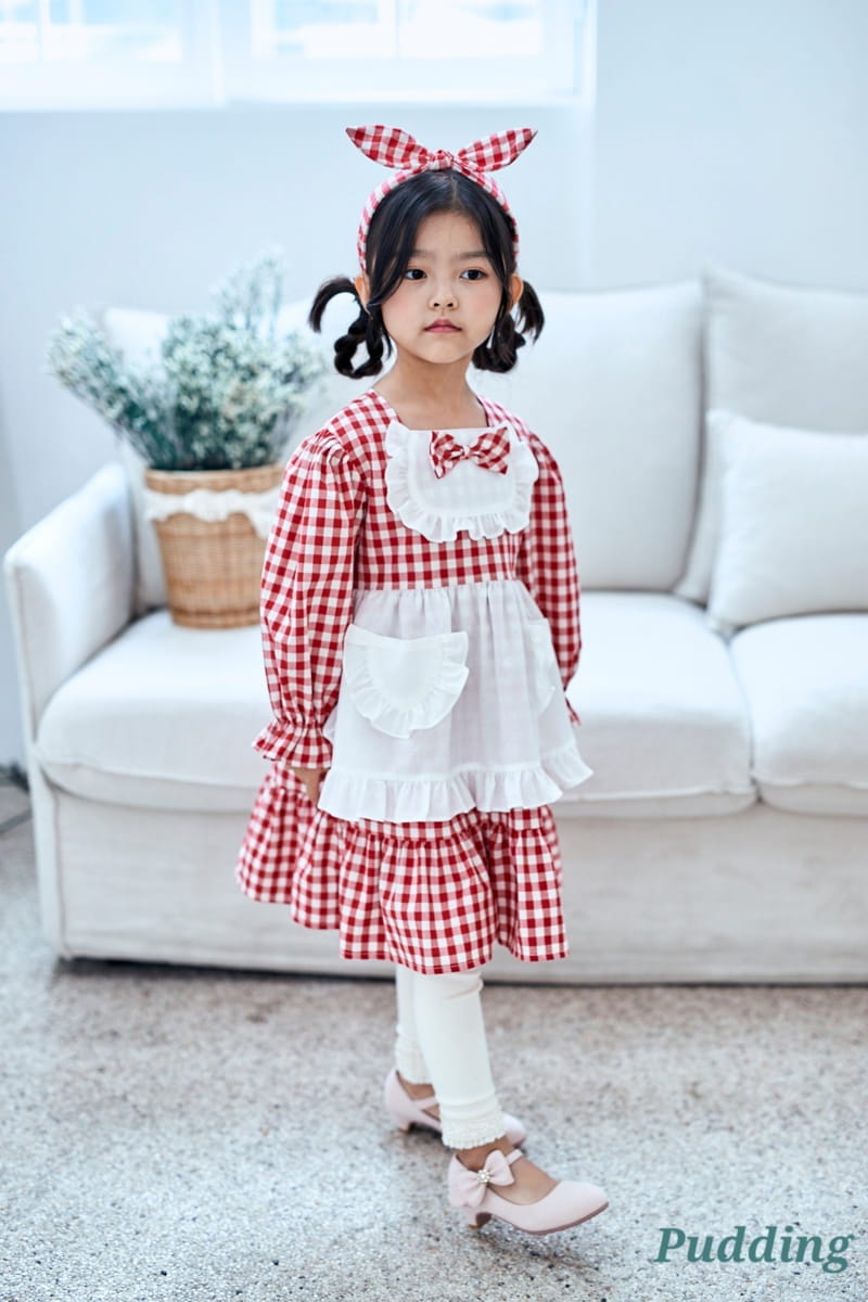 Pudding - Korean Children Fashion - #kidsstore - Apron One-piece - 7