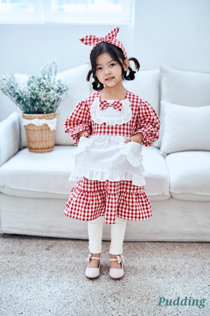 Pudding - Korean Children Fashion - #kidzfashiontrend - Apron One-piece - 8