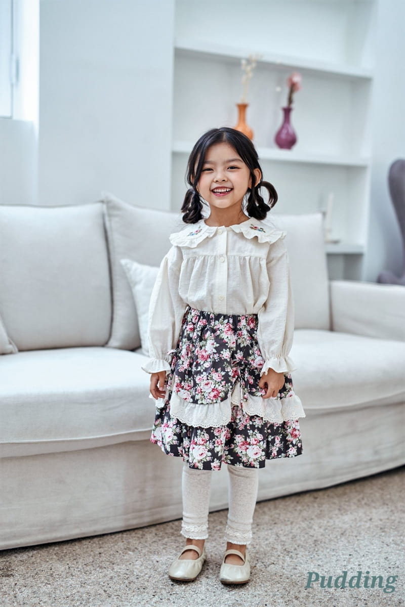 Pudding - Korean Children Fashion - #Kfashion4kids - Pintuck Leggings - 4