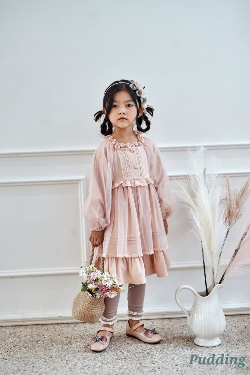 Pudding - Korean Children Fashion - #minifashionista - Pintuck Leggings - 6