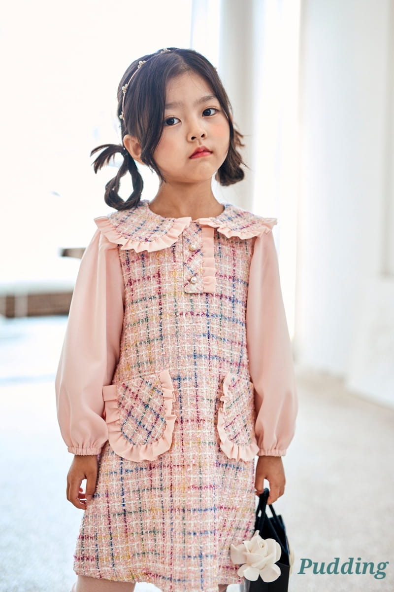 Pudding - Korean Children Fashion - #todddlerfashion - C One-piece - 2