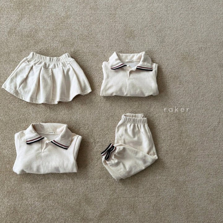 Raker - Korean Children Fashion - #childrensboutique - Pleats Skirt Set
