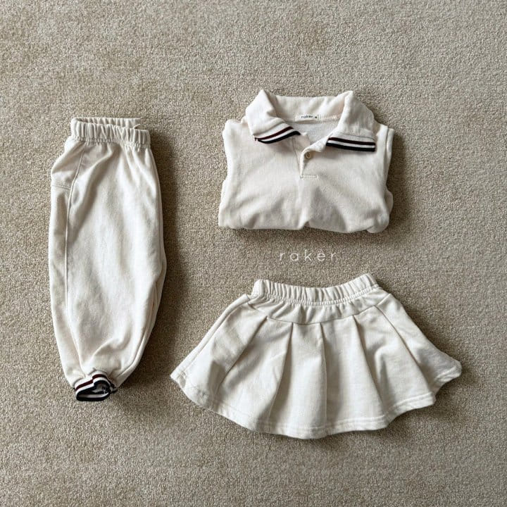 Raker - Korean Children Fashion - #discoveringself - Pleats Skirt Set - 3