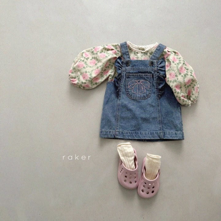 Raker - Korean Children Fashion - #kidsshorts - Entic Blouse Pink - 4