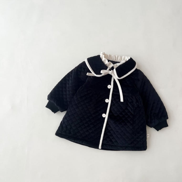Reve Kid - Korean Baby Fashion - #babyboutiqueclothing - Quilting Coat