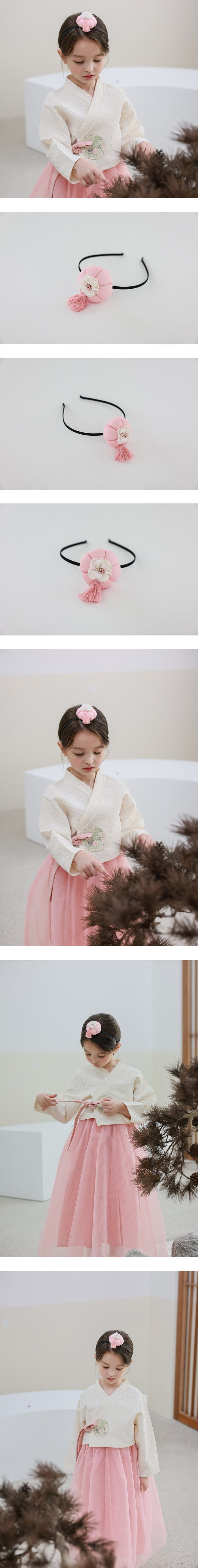 Rica - Korean Children Fashion - #fashionkids - Jacquard Hairbang