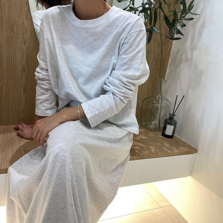 Ripple - Korean Women Fashion - #momslook - Cozy Long Sleeves SET - 2