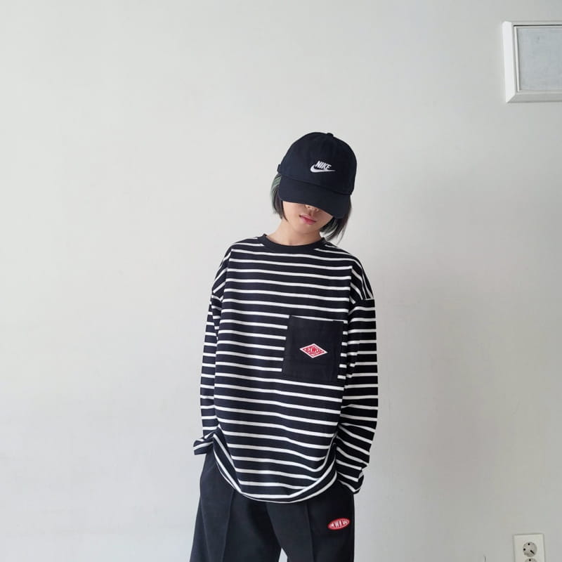 Riwoo Riwoo - Korean Junior Fashion - #magicofchildhood - Stripes Tee - 2