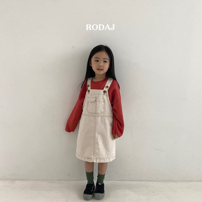 Roda J - Korean Children Fashion - #childrensboutique - Lium Dungarees Skirt - 5