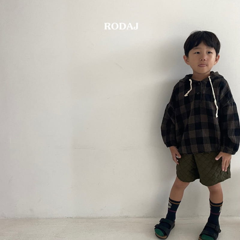 Roda J - Korean Children Fashion - #designkidswear - Millan Check Hoody - 9